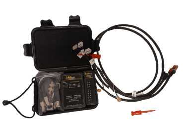 Kabeltester für Datenkabel zur Kontrolle der Klemmreihenfolge - Alpendorf Holzwärme GmbH